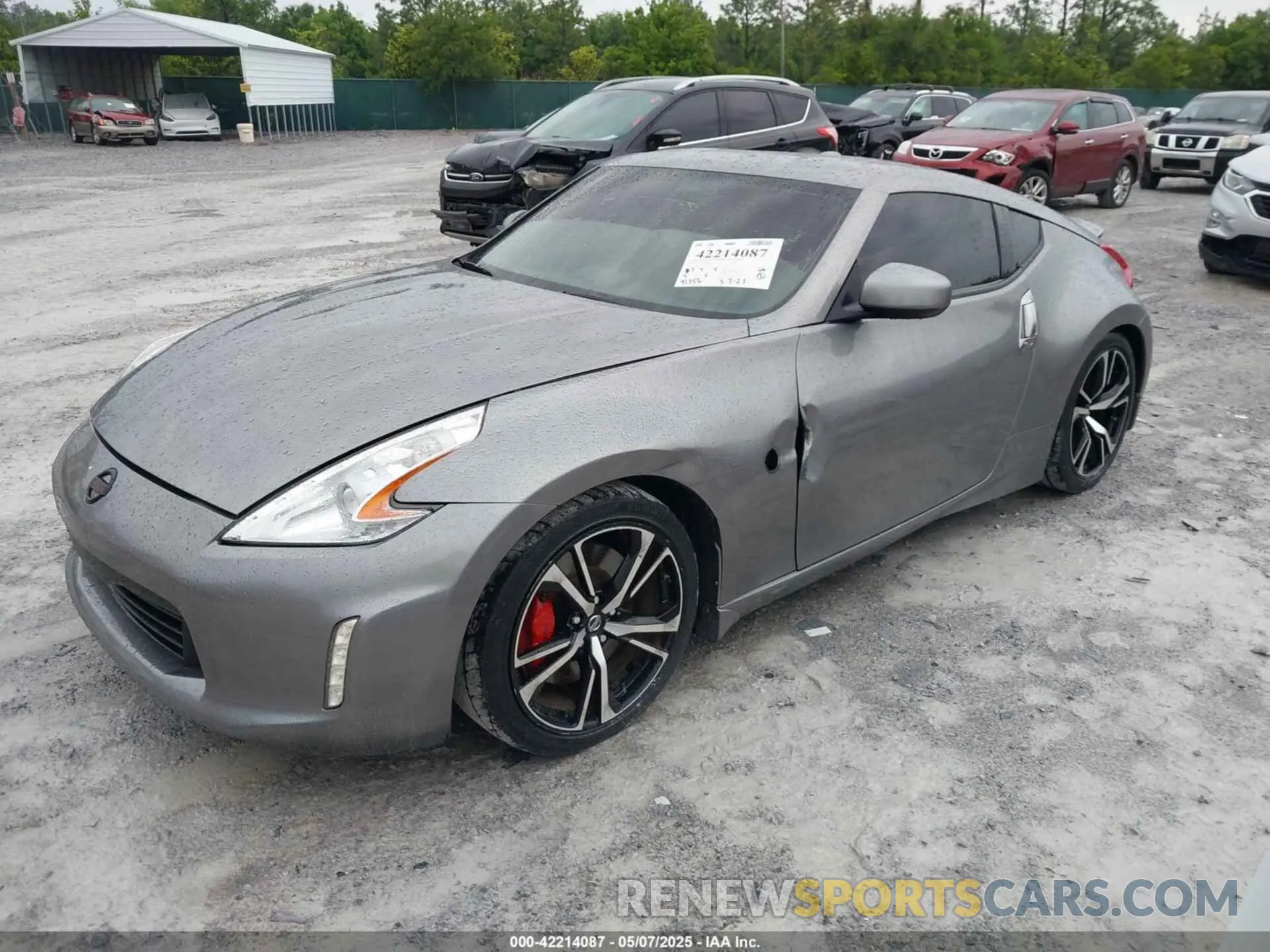 2 Photograph of a damaged car JN1AZ4EH9LM821033 NISSAN 370Z 2020