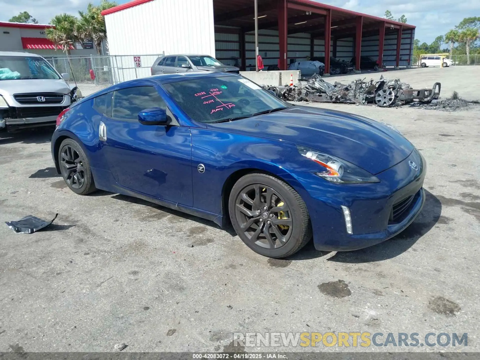 1 Photograph of a damaged car JN1AZ4EH9LM822893 NISSAN 370Z 2020