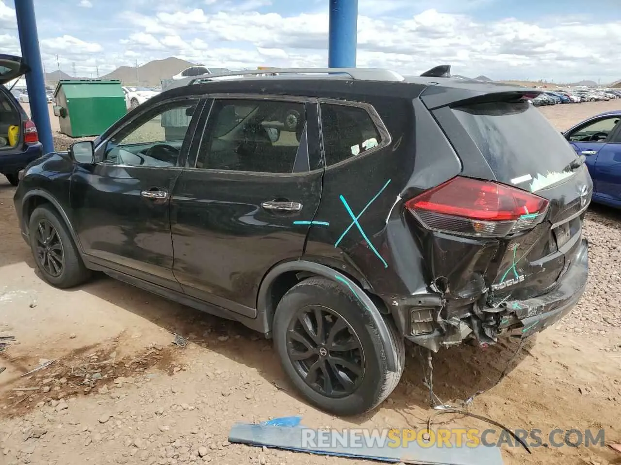 2 Photograph of a damaged car KNMAT2MT3LP506798 NISSAN All Models 2020