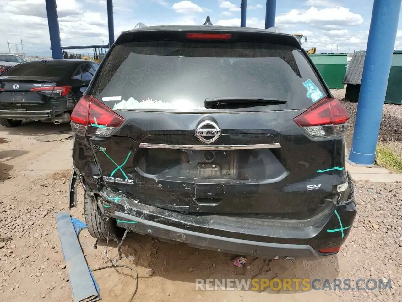 6 Photograph of a damaged car KNMAT2MT3LP506798 NISSAN All Models 2020