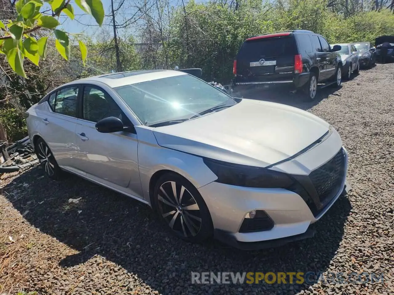 1 Photograph of a damaged car 1N4AL4CV2KC228860 NISSAN ALTIMA 2019
