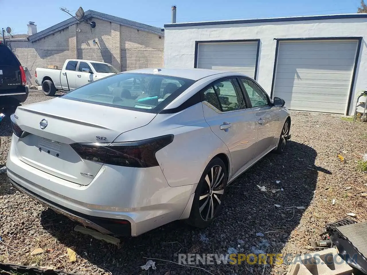 4 Photograph of a damaged car 1N4AL4CV2KC228860 NISSAN ALTIMA 2019