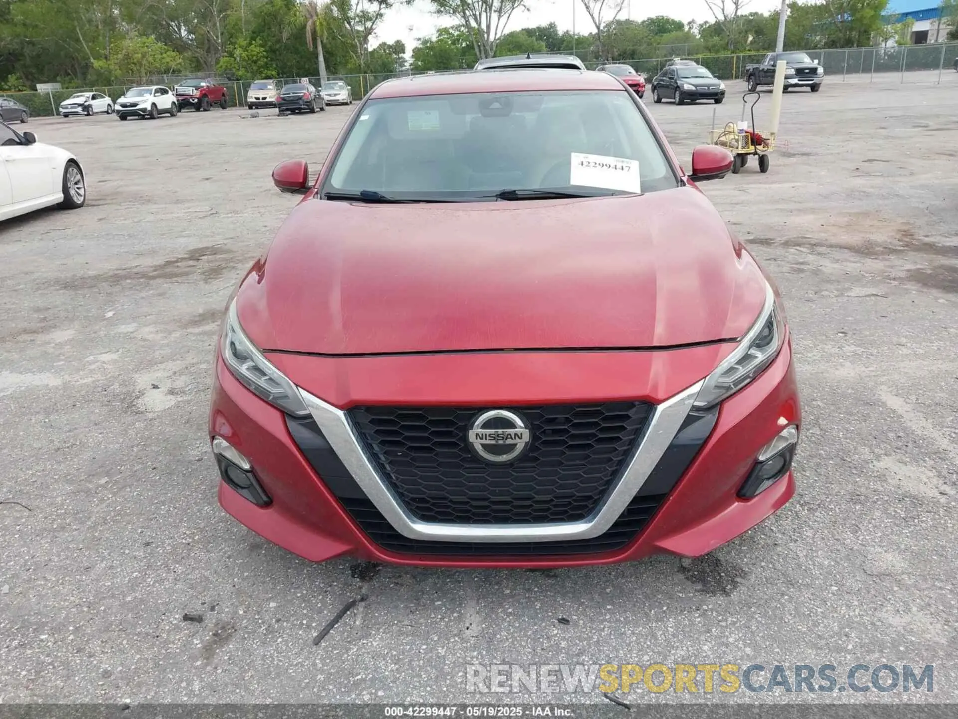 12 Photograph of a damaged car 1N4AL4FV3KC107444 NISSAN ALTIMA 2019