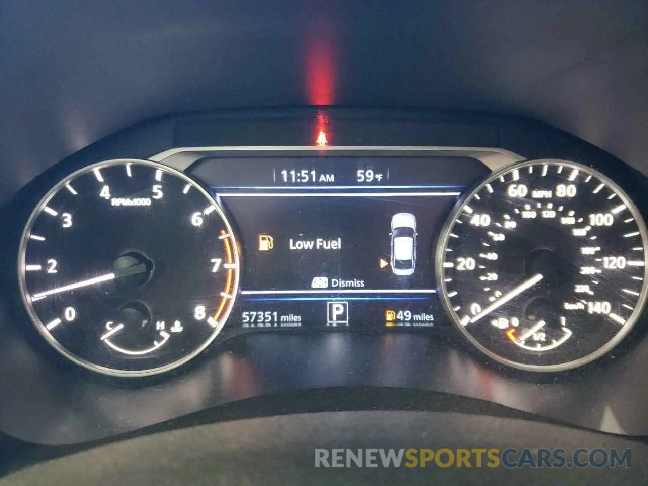 9 Photograph of a damaged car 1N4BL4BV0KC143232 NISSAN ALTIMA 2019