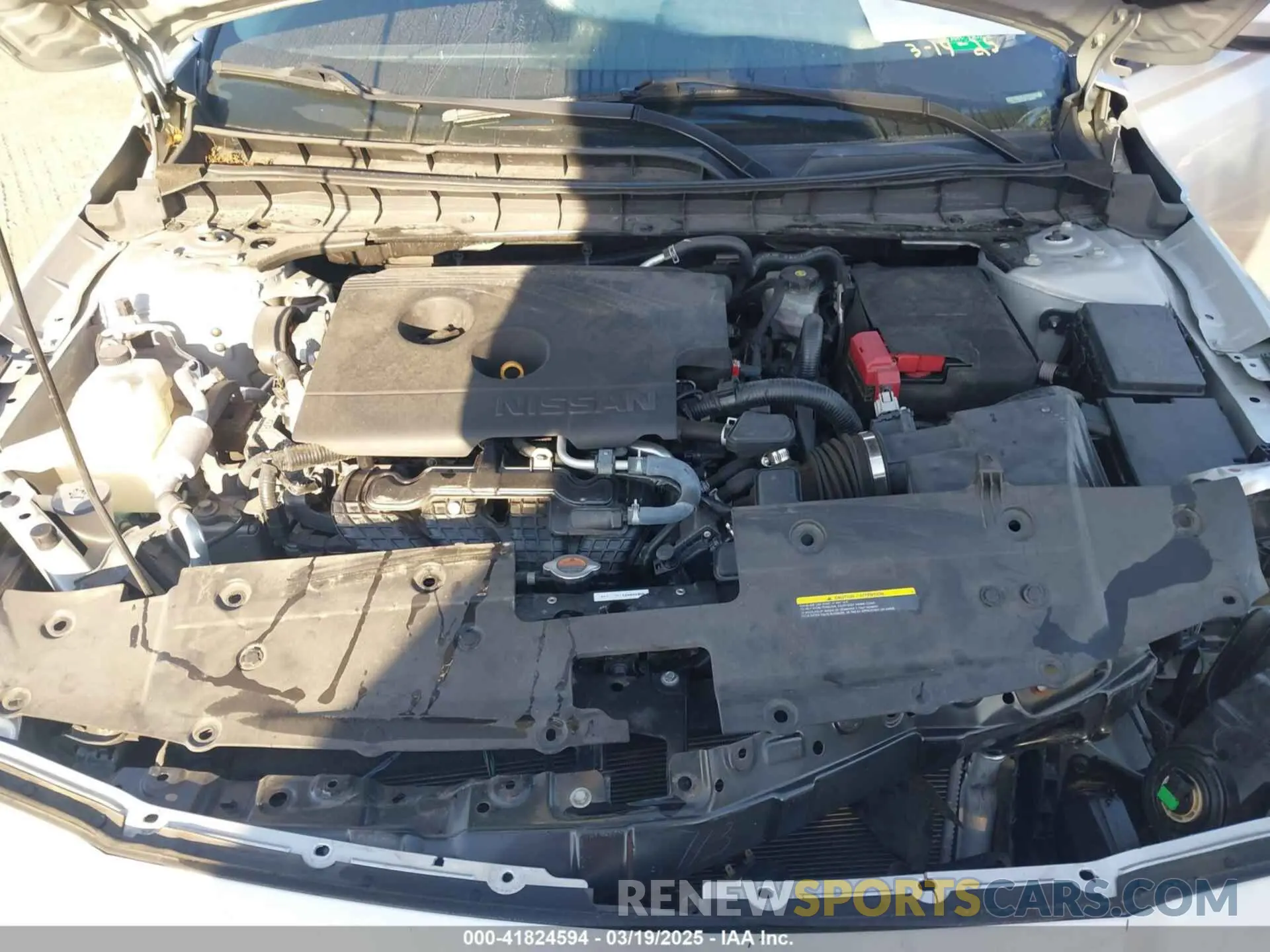 10 Photograph of a damaged car 1N4BL4BV0KC186887 NISSAN ALTIMA 2019