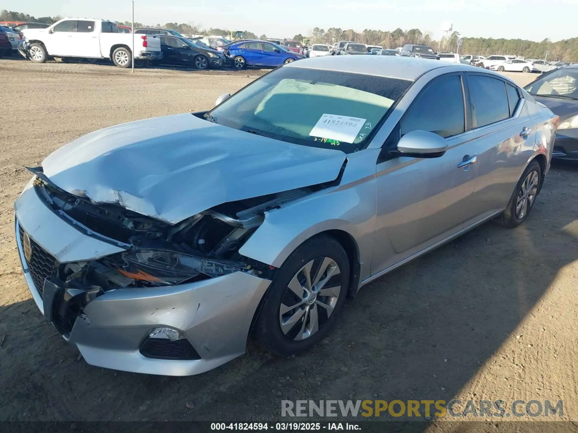2 Photograph of a damaged car 1N4BL4BV0KC186887 NISSAN ALTIMA 2019