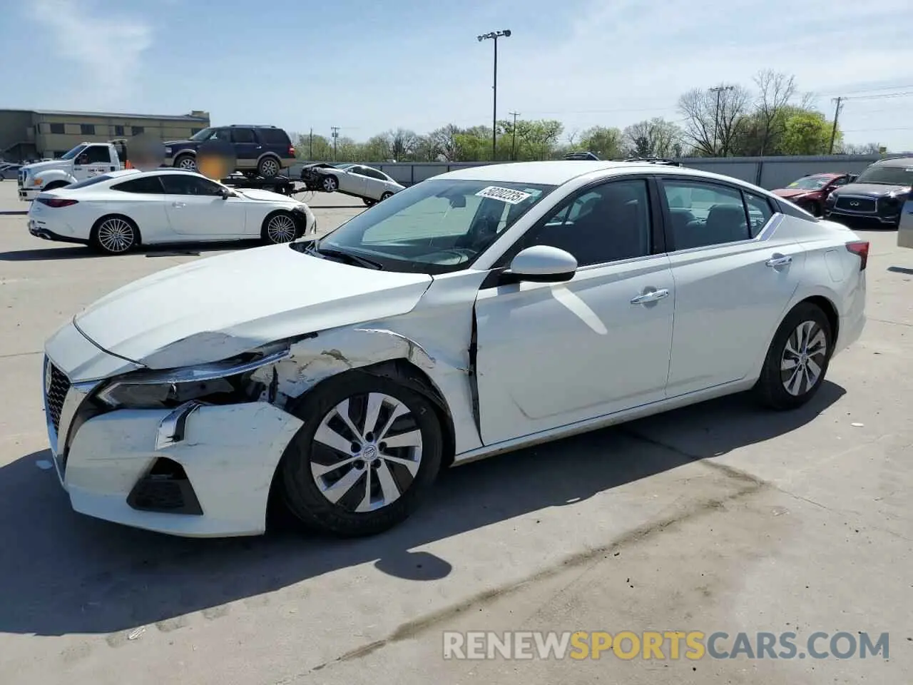 1 Photograph of a damaged car 1N4BL4BV0KC221332 NISSAN ALTIMA 2019