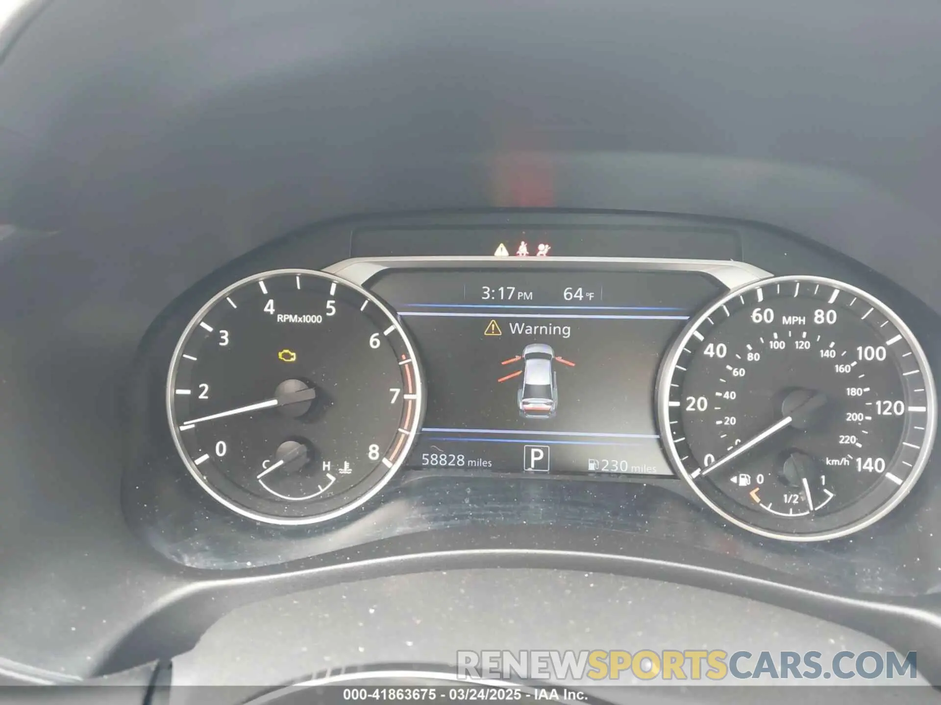 7 Photograph of a damaged car 1N4BL4BV0KC254007 NISSAN ALTIMA 2019
