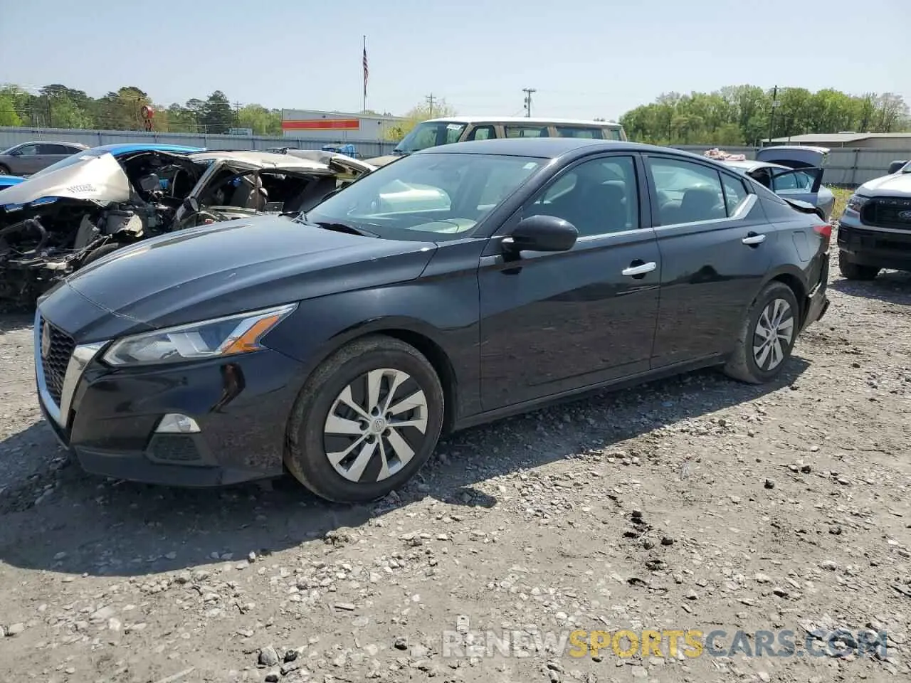 1 Photograph of a damaged car 1N4BL4BV1KC110935 NISSAN ALTIMA 2019