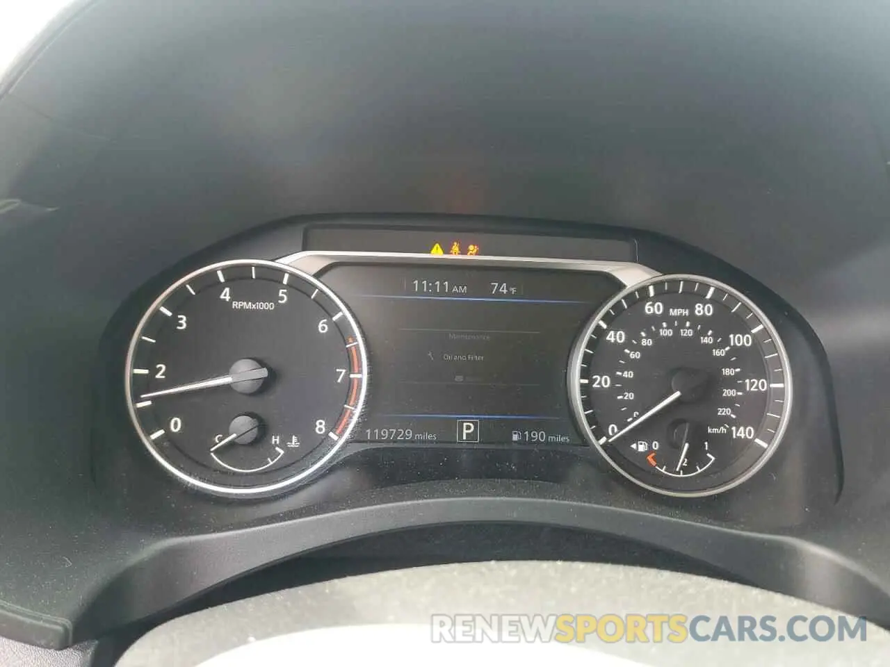 9 Photograph of a damaged car 1N4BL4BV1KC120588 NISSAN ALTIMA 2019