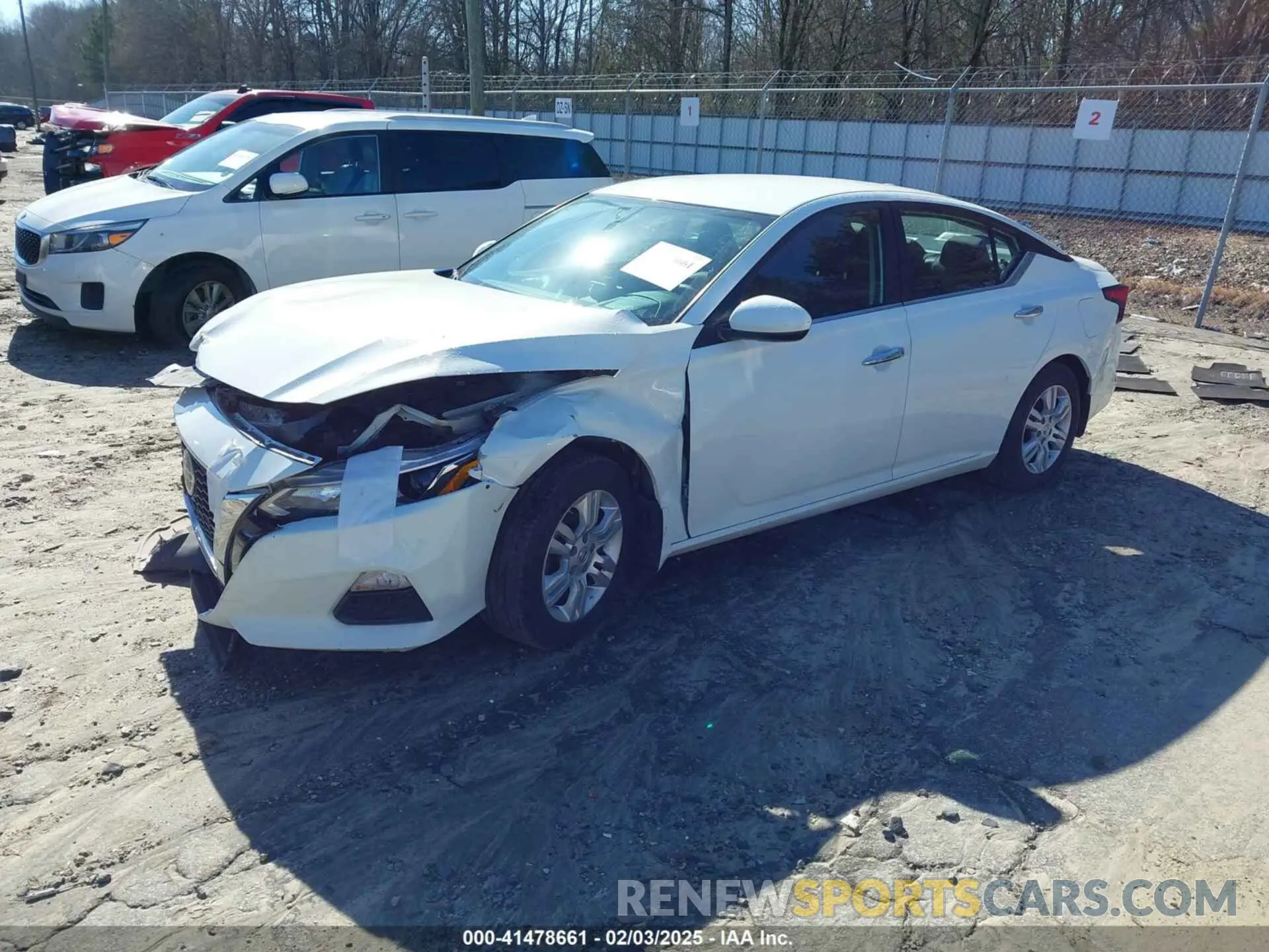 2 Photograph of a damaged car 1N4BL4BV1KC139318 NISSAN ALTIMA 2019