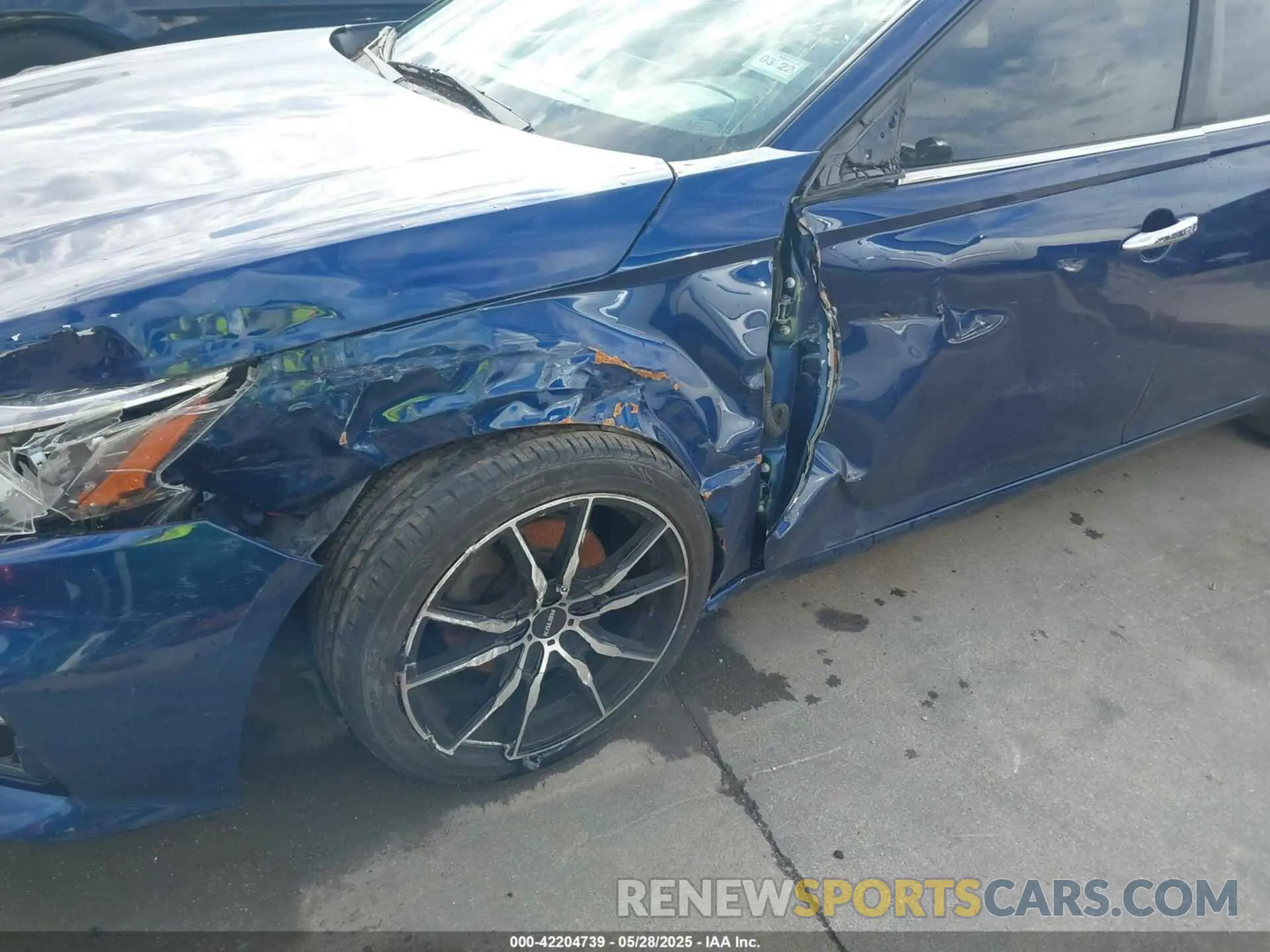 6 Photograph of a damaged car 1N4BL4BV1KC207343 NISSAN ALTIMA 2019