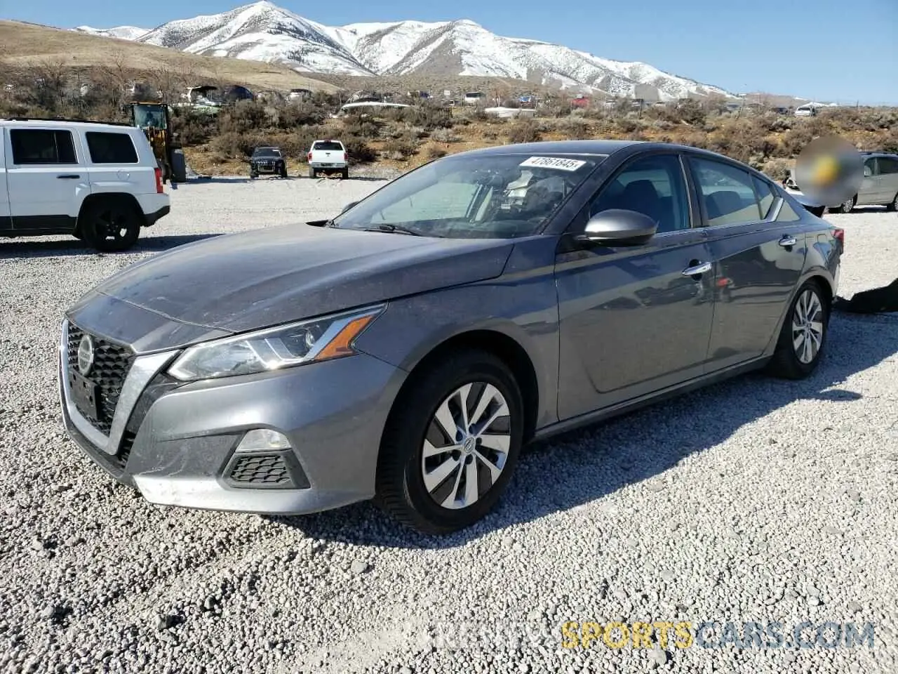 1 Photograph of a damaged car 1N4BL4BV1KC225969 NISSAN ALTIMA 2019