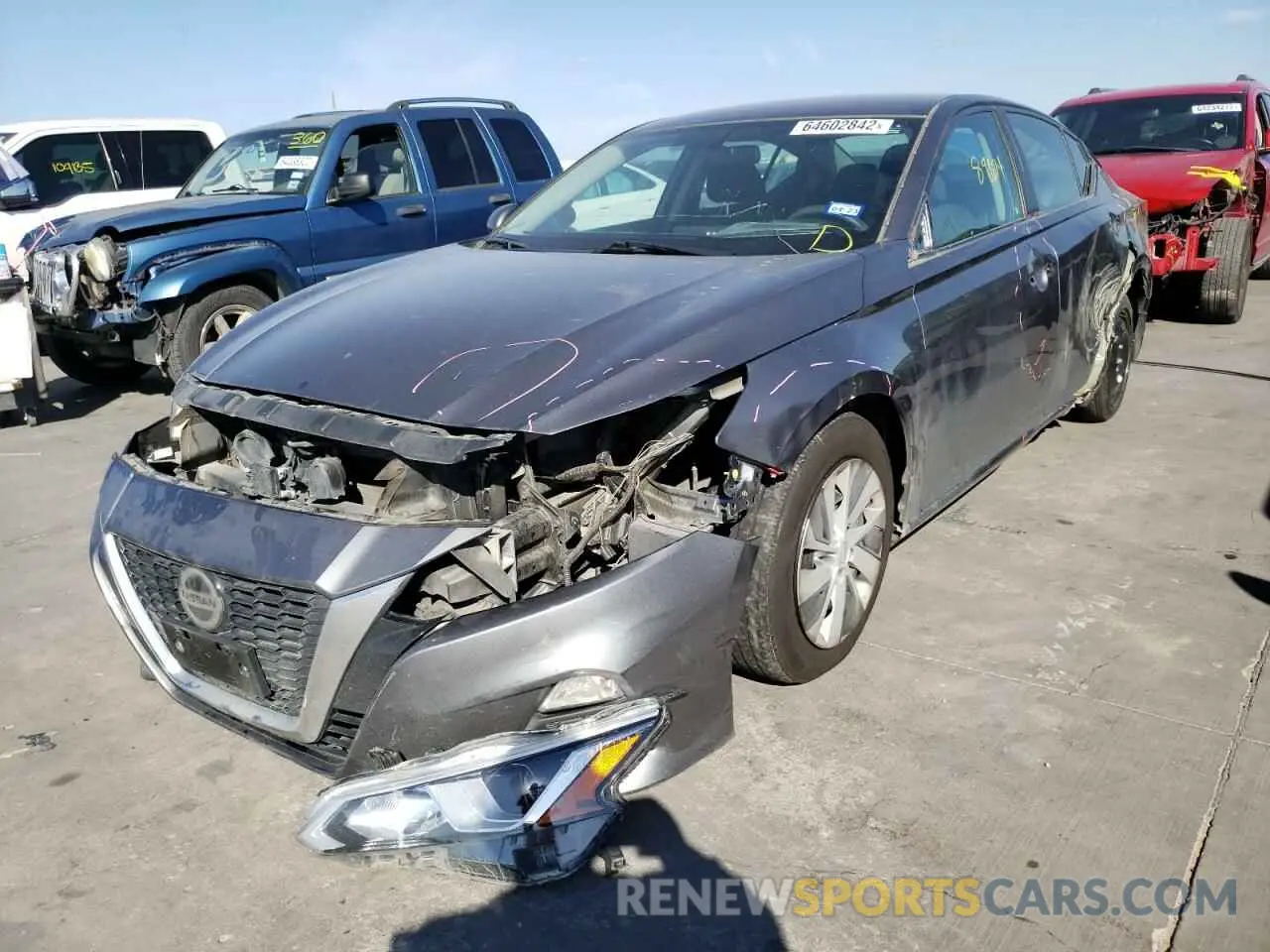 2 Photograph of a damaged car 1N4BL4BV1KN300576 NISSAN ALTIMA 2019