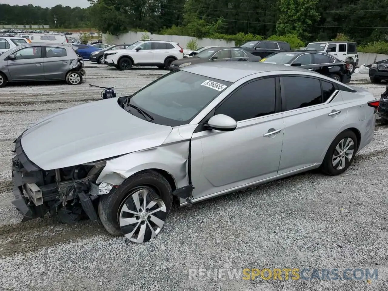 1 Photograph of a damaged car 1N4BL4BV1KN313425 NISSAN ALTIMA 2019