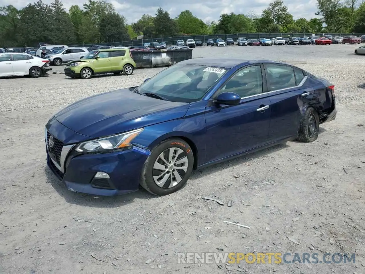 1 Photograph of a damaged car 1N4BL4BV2KC196157 NISSAN ALTIMA 2019