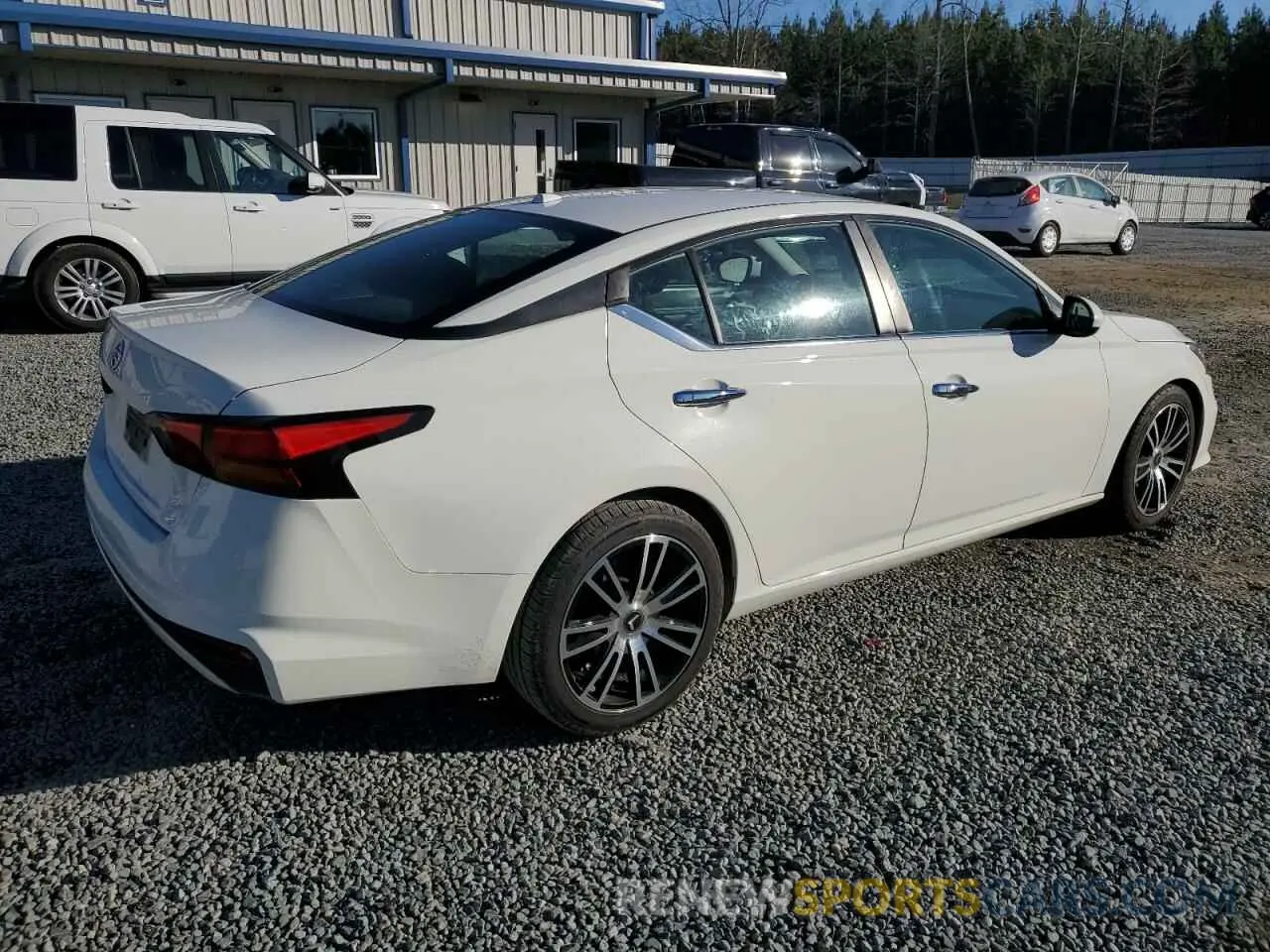 3 Photograph of a damaged car 1N4BL4BV2KC221333 NISSAN ALTIMA 2019