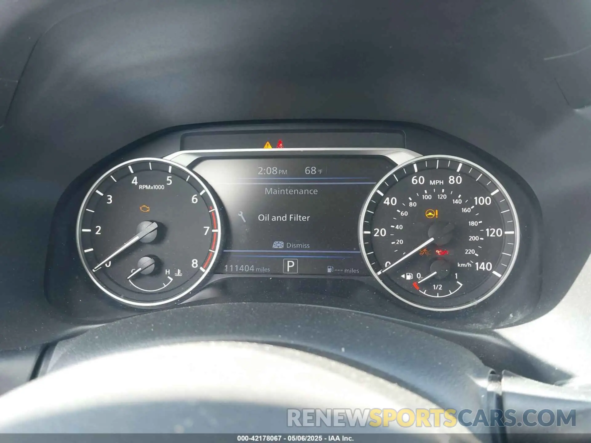 7 Photograph of a damaged car 1N4BL4BV3KC135934 NISSAN ALTIMA 2019