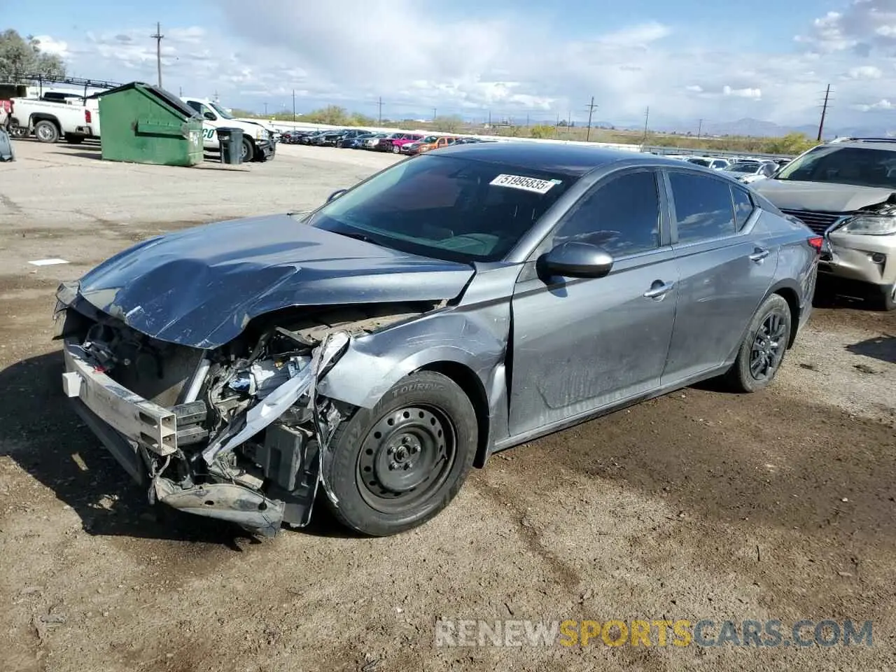 1 Photograph of a damaged car 1N4BL4BV3KC170716 NISSAN ALTIMA 2019
