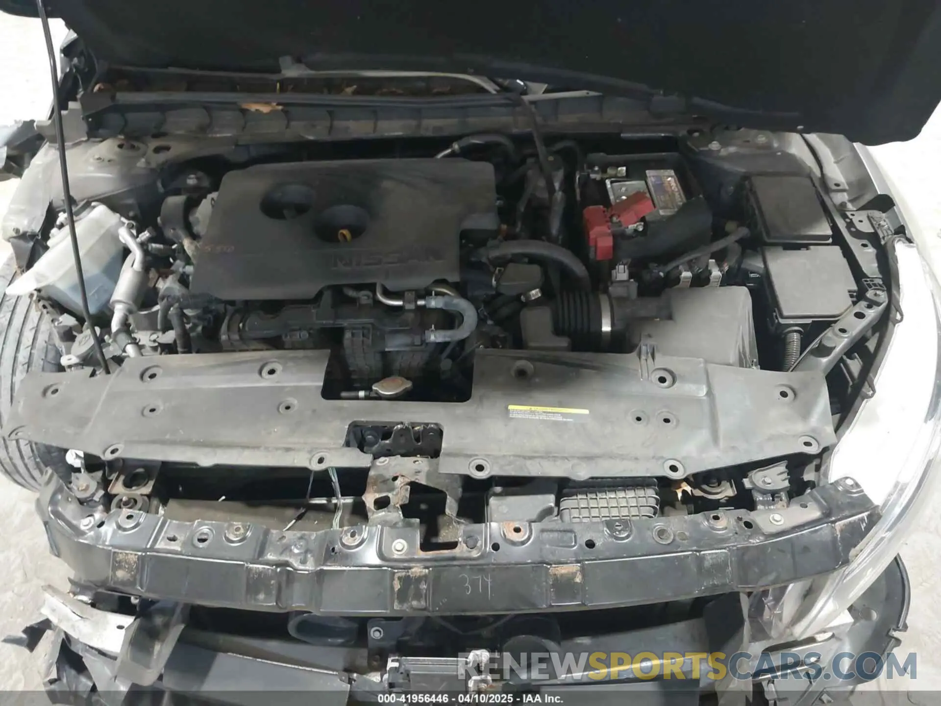 10 Photograph of a damaged car 1N4BL4BV3KC254910 NISSAN ALTIMA 2019