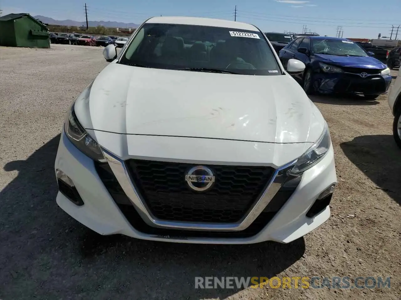5 Photograph of a damaged car 1N4BL4BV3KN318061 NISSAN ALTIMA 2019