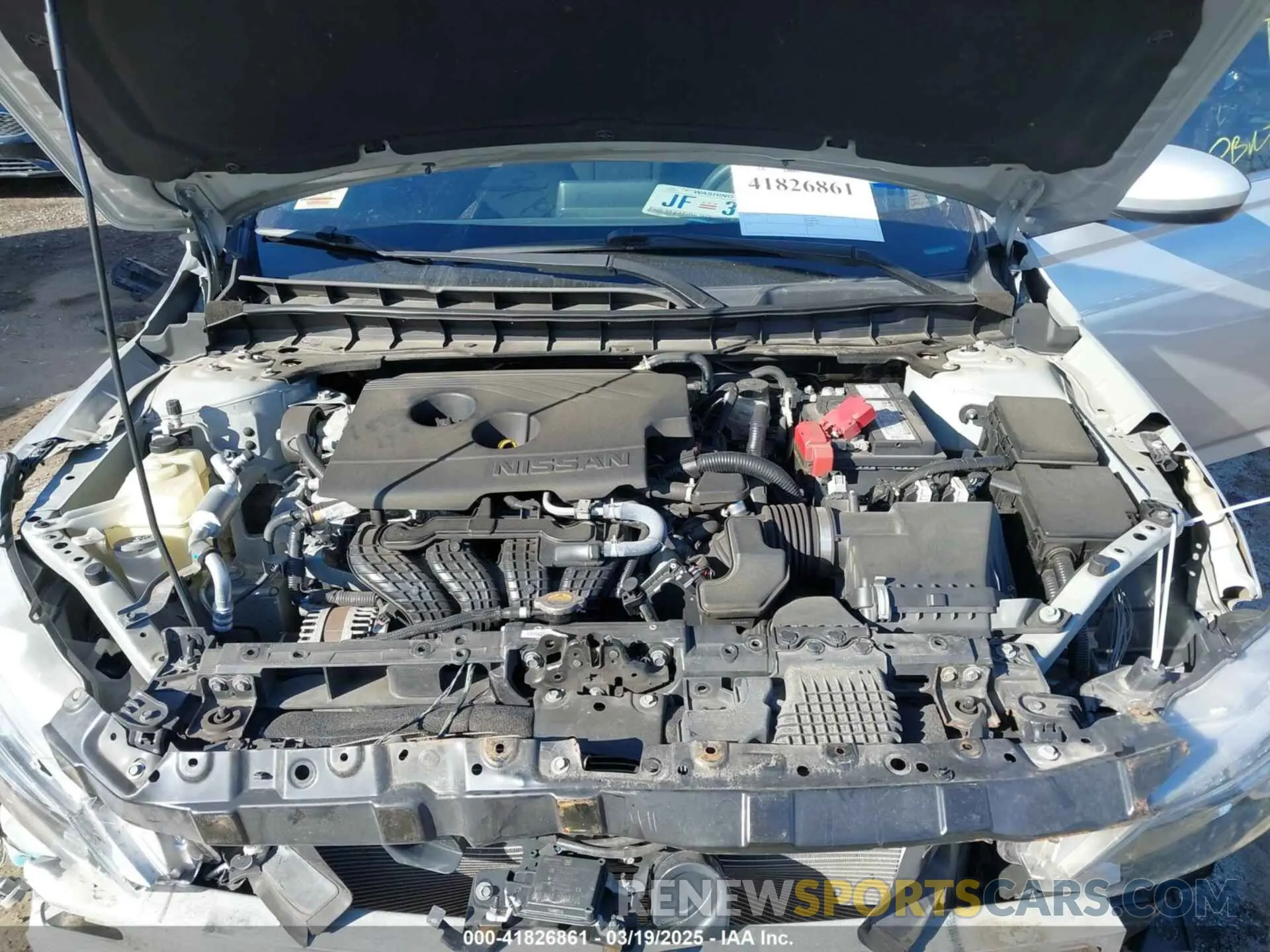 10 Photograph of a damaged car 1N4BL4BV4KC105373 NISSAN ALTIMA 2019