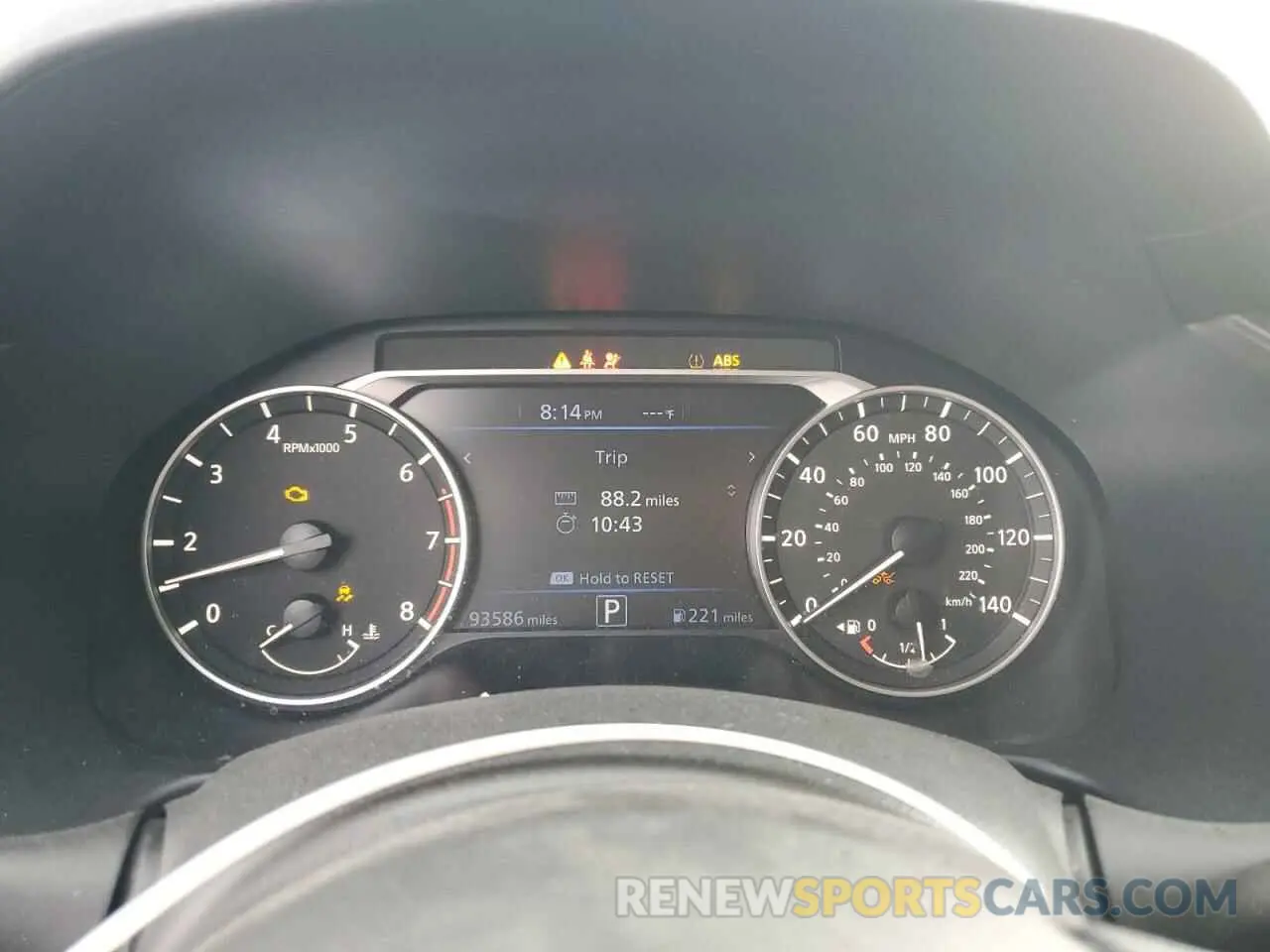 9 Photograph of a damaged car 1N4BL4BV4KC128605 NISSAN ALTIMA 2019