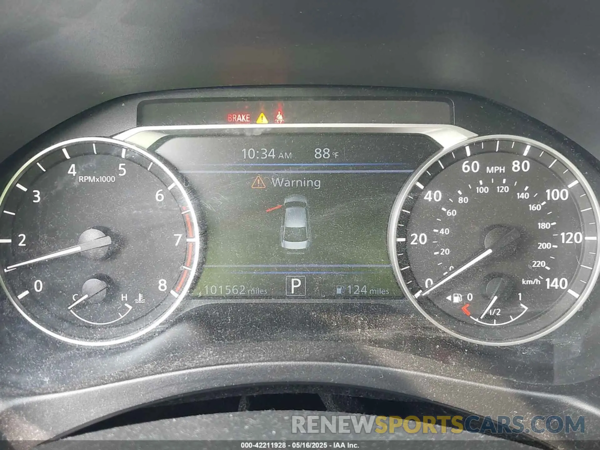 7 Photograph of a damaged car 1N4BL4BV4KC131195 NISSAN ALTIMA 2019