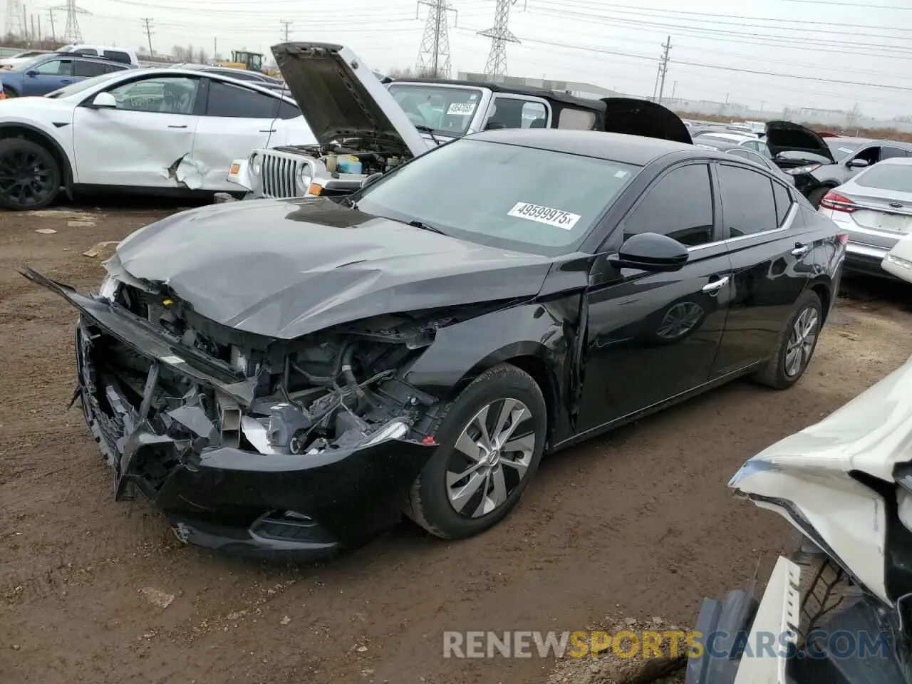 1 Photograph of a damaged car 1N4BL4BV4KC160129 NISSAN ALTIMA 2019