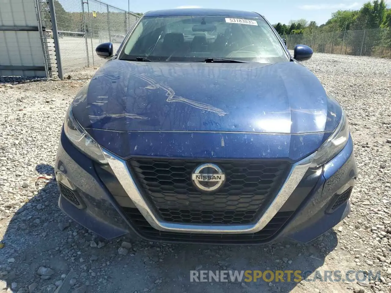 5 Photograph of a damaged car 1N4BL4BV4KN304010 NISSAN ALTIMA 2019