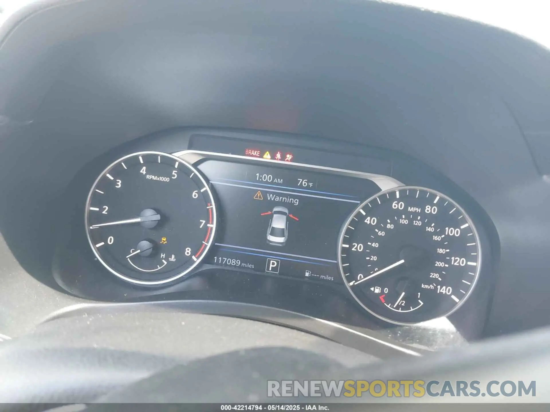 7 Photograph of a damaged car 1N4BL4BV4KN310969 NISSAN ALTIMA 2019