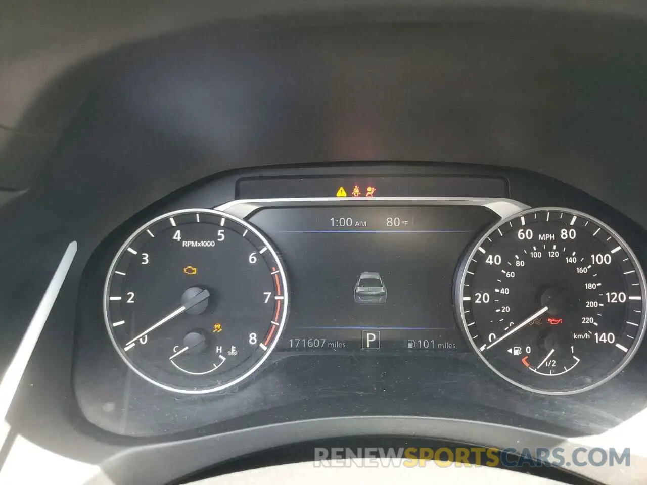 9 Photograph of a damaged car 1N4BL4BV5KC130458 NISSAN ALTIMA 2019