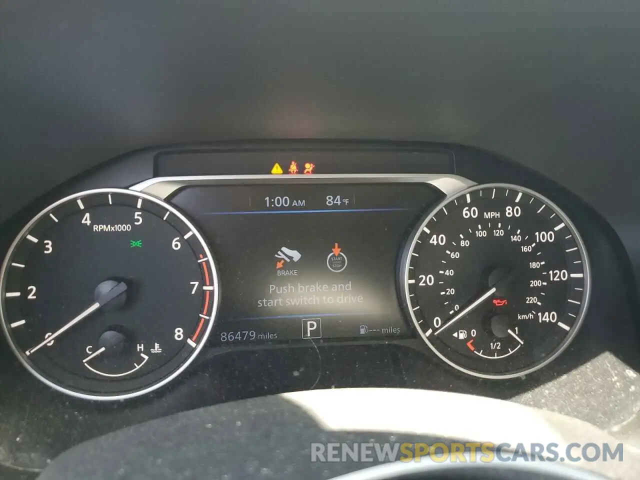 9 Photograph of a damaged car 1N4BL4BV5KN301407 NISSAN ALTIMA 2019