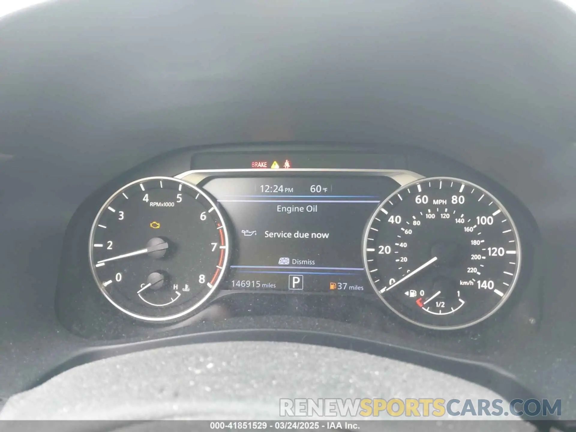 7 Photograph of a damaged car 1N4BL4BV5KN308941 NISSAN ALTIMA 2019