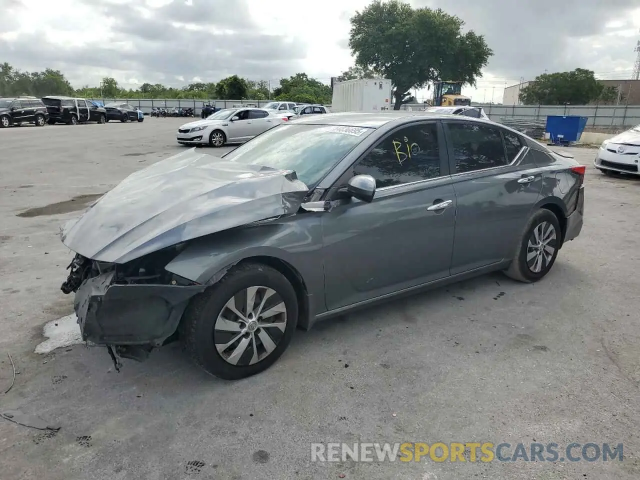 1 Photograph of a damaged car 1N4BL4BV6KC167289 NISSAN ALTIMA 2019