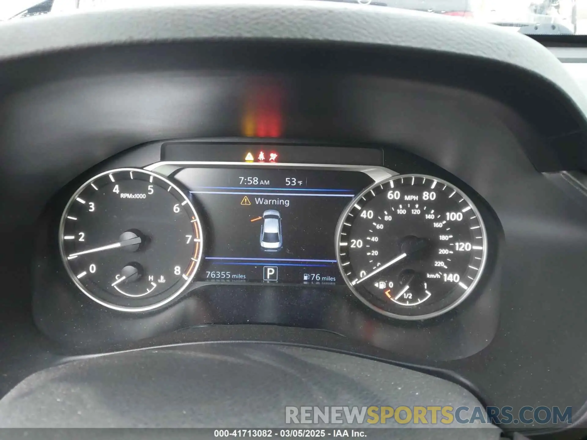7 Photograph of a damaged car 1N4BL4BV6KC191267 NISSAN ALTIMA 2019