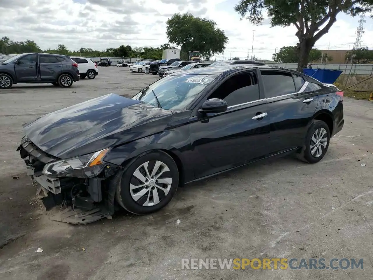 1 Photograph of a damaged car 1N4BL4BV6KC235073 NISSAN ALTIMA 2019