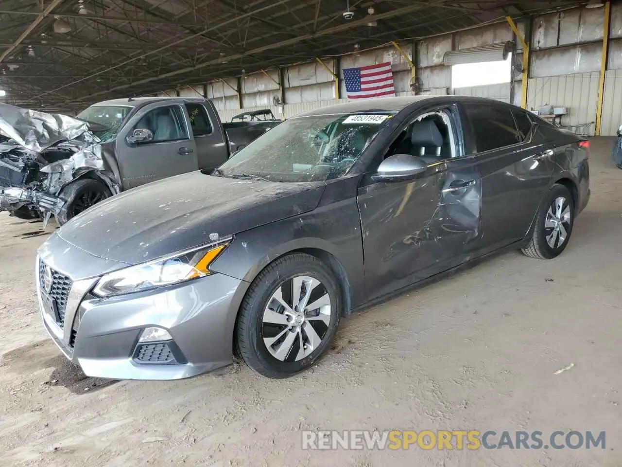 1 Photograph of a damaged car 1N4BL4BV6KC246834 NISSAN ALTIMA 2019
