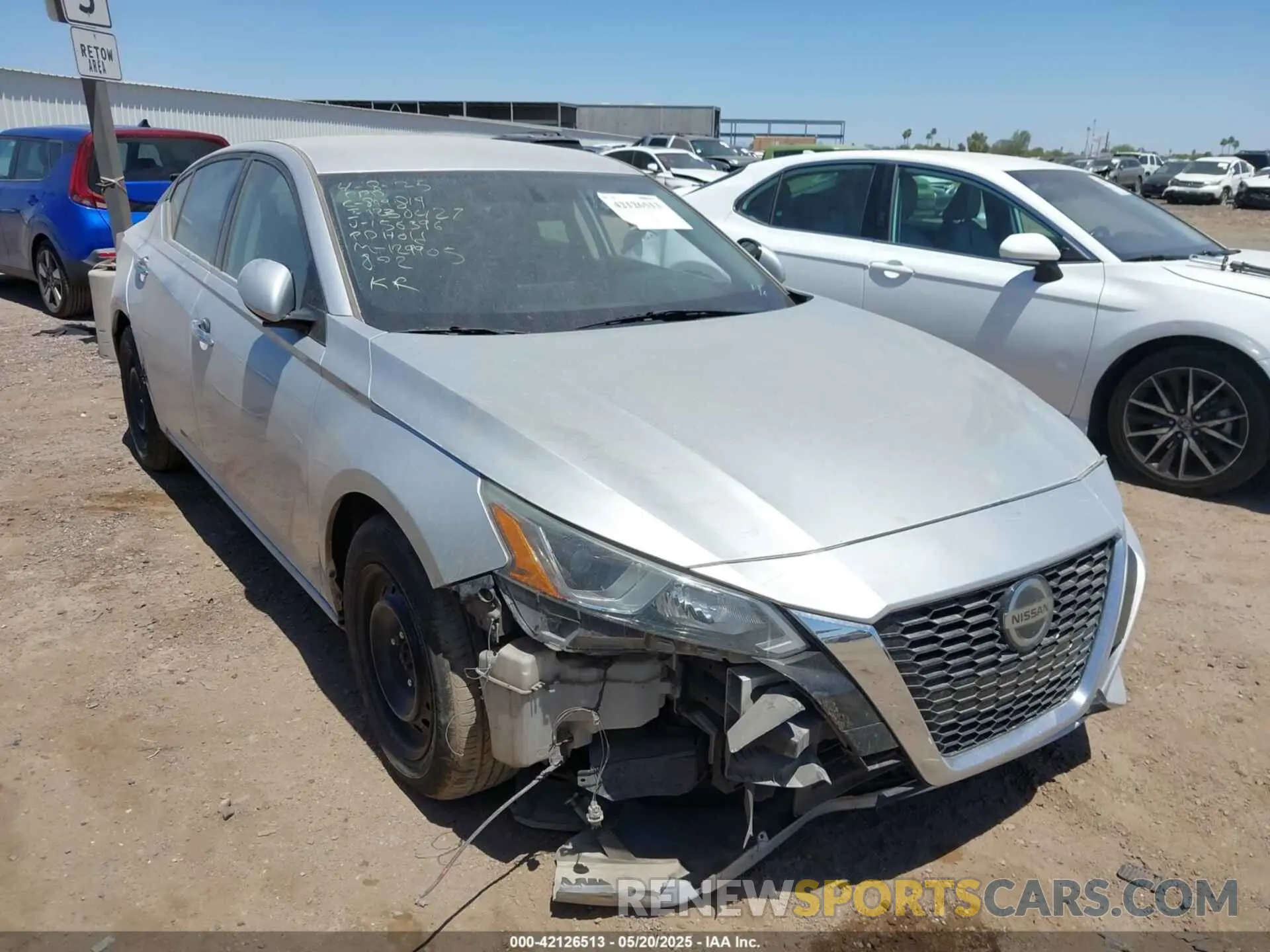 6 Photograph of a damaged car 1N4BL4BV7KC156396 NISSAN ALTIMA 2019