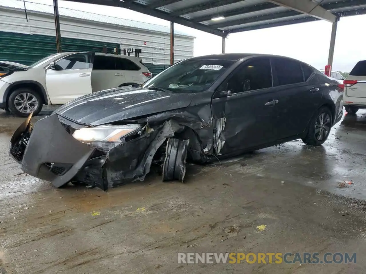 1 Photograph of a damaged car 1N4BL4BV7KC167172 NISSAN ALTIMA 2019