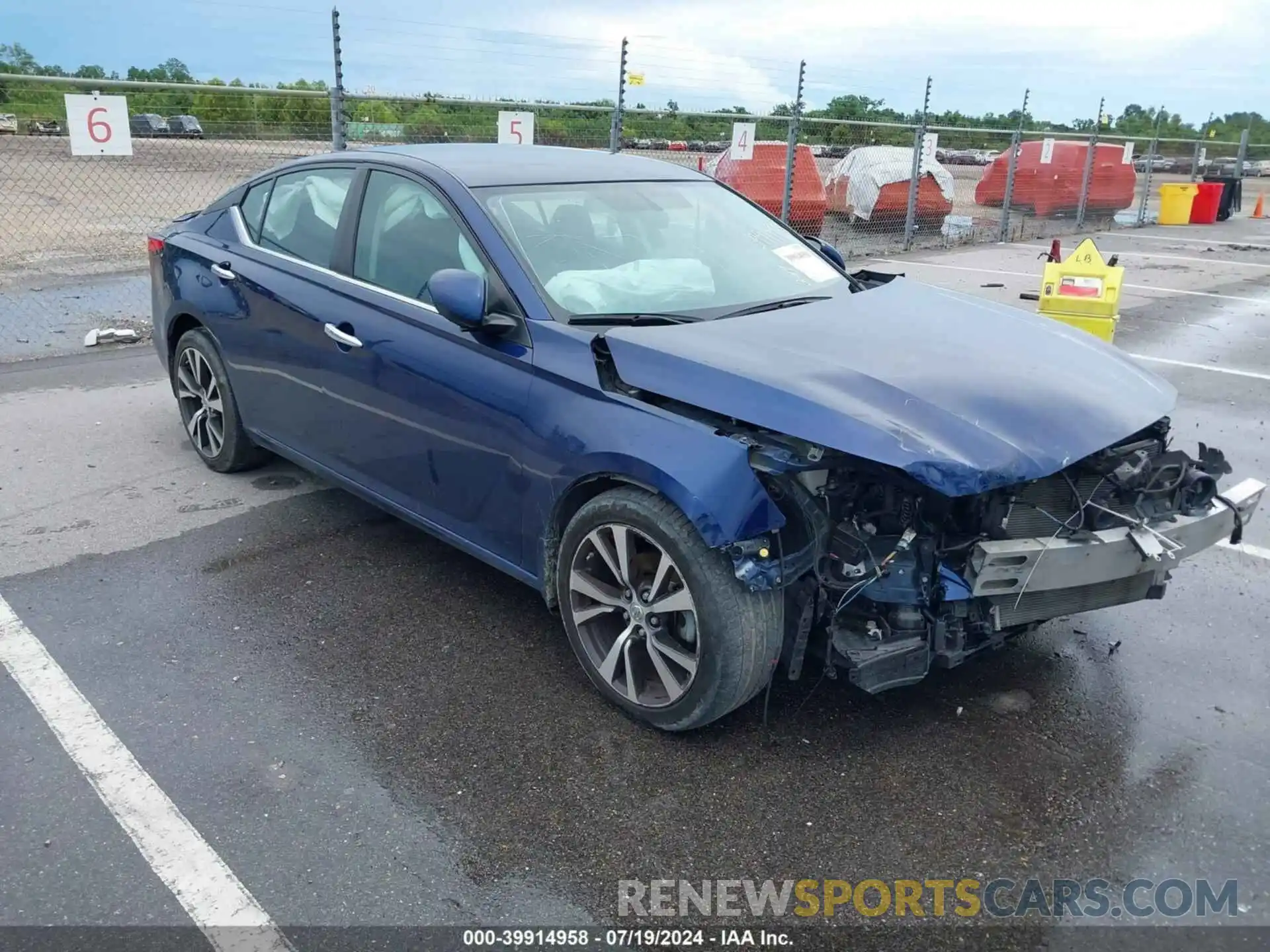 1 Photograph of a damaged car 1N4BL4BV7KC209422 NISSAN ALTIMA 2019