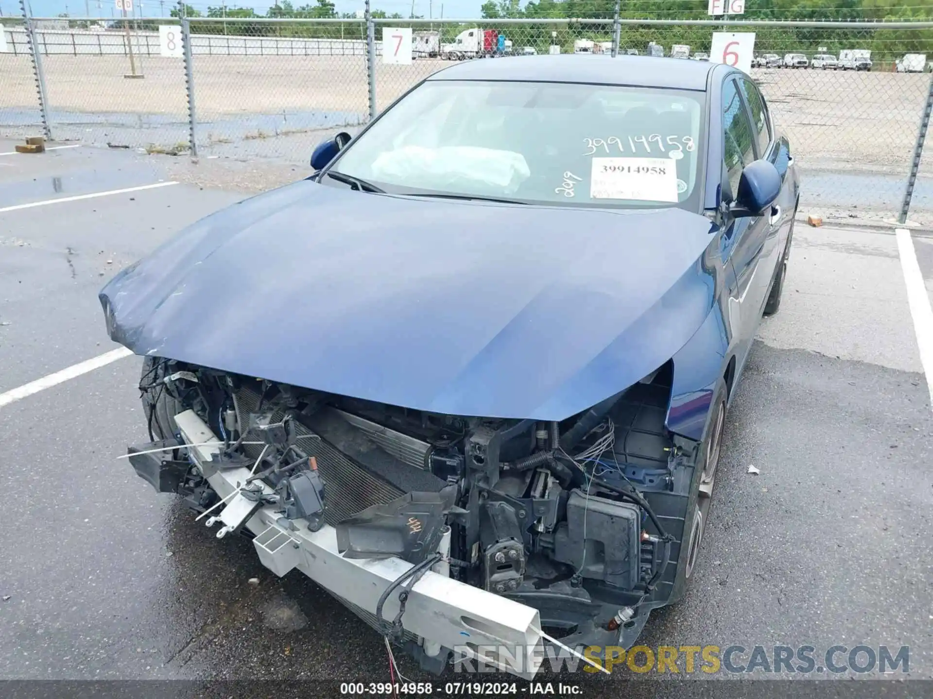 13 Photograph of a damaged car 1N4BL4BV7KC209422 NISSAN ALTIMA 2019