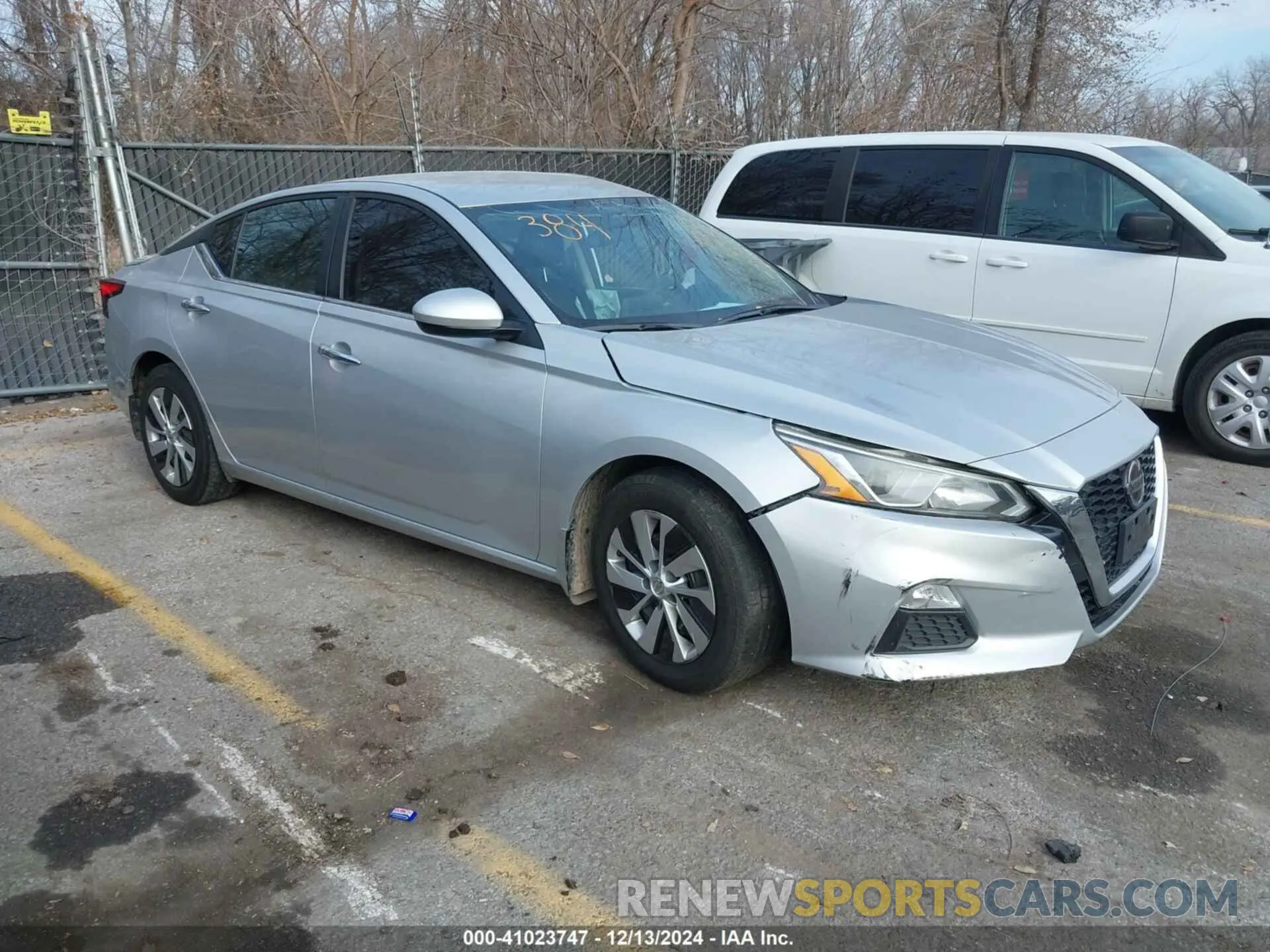 1 Photograph of a damaged car 1N4BL4BV7KC228780 NISSAN ALTIMA 2019