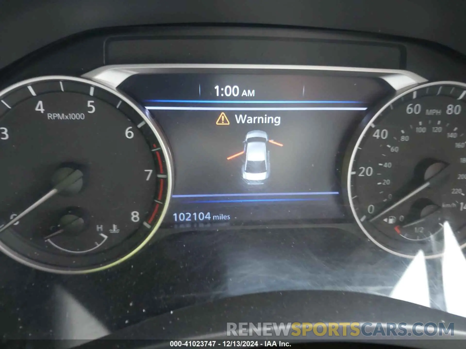 7 Photograph of a damaged car 1N4BL4BV7KC228780 NISSAN ALTIMA 2019