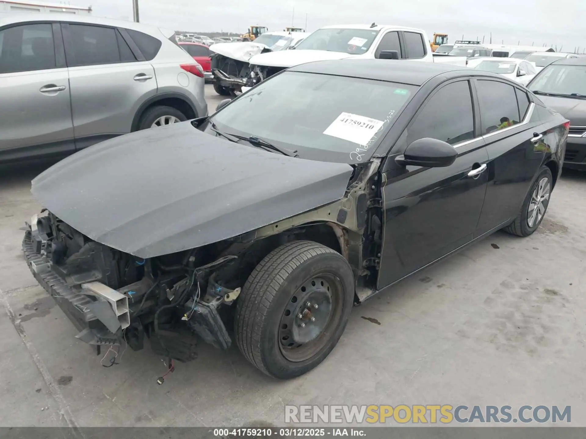 2 Photograph of a damaged car 1N4BL4BV7KC240797 NISSAN ALTIMA 2019