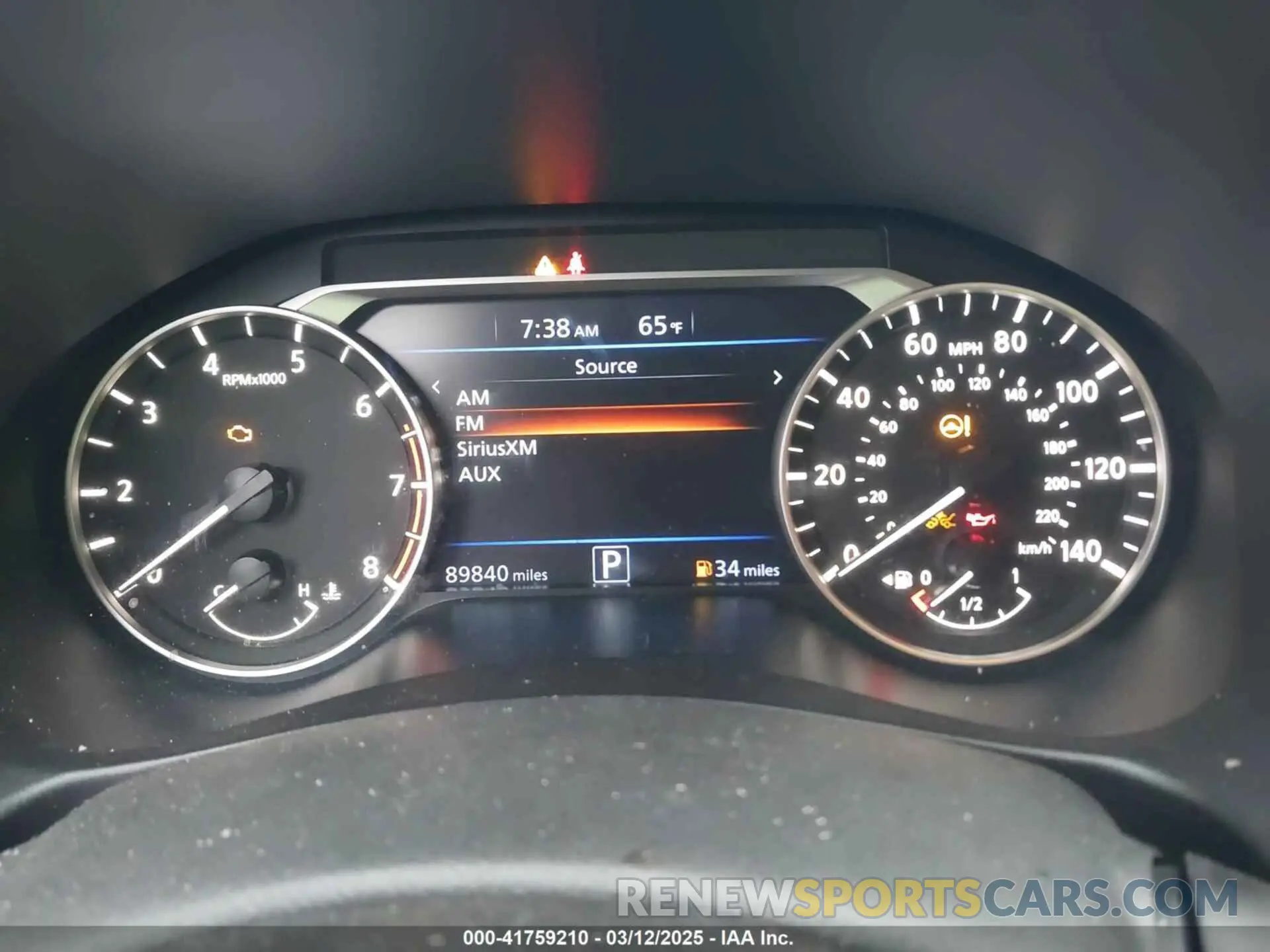 7 Photograph of a damaged car 1N4BL4BV7KC240797 NISSAN ALTIMA 2019