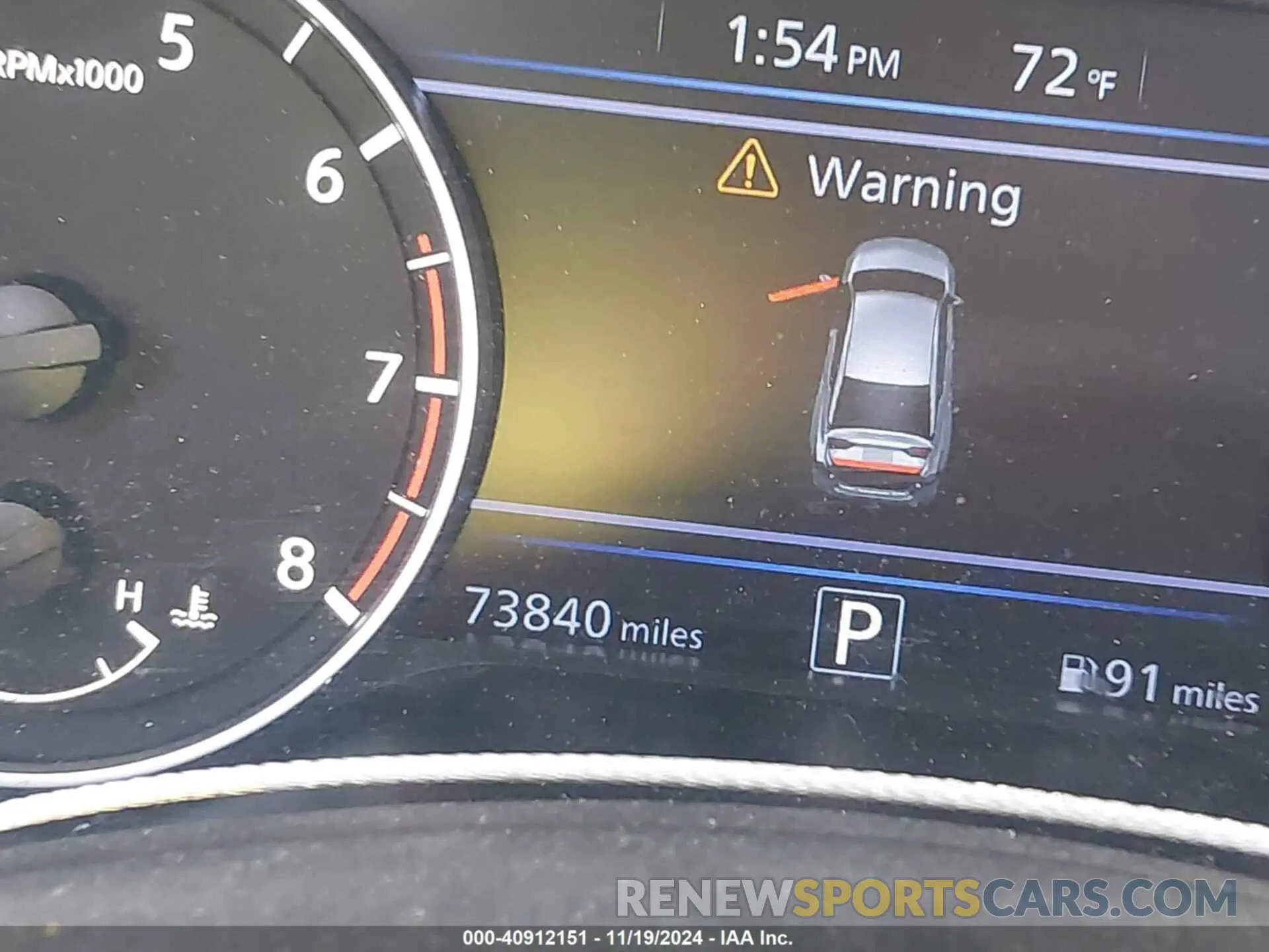 15 Photograph of a damaged car 1N4BL4BV7KC243666 NISSAN ALTIMA 2019