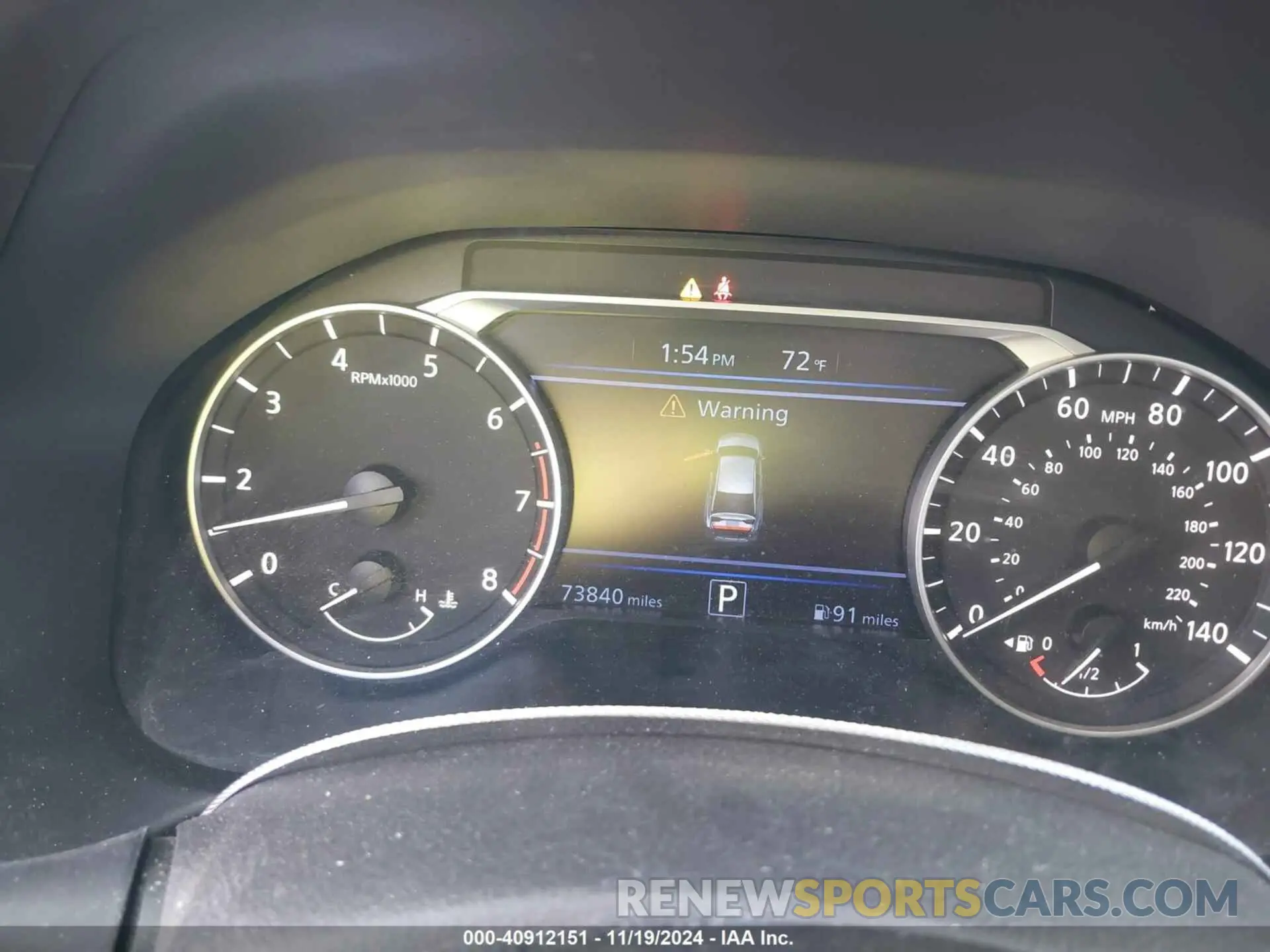 7 Photograph of a damaged car 1N4BL4BV7KC243666 NISSAN ALTIMA 2019