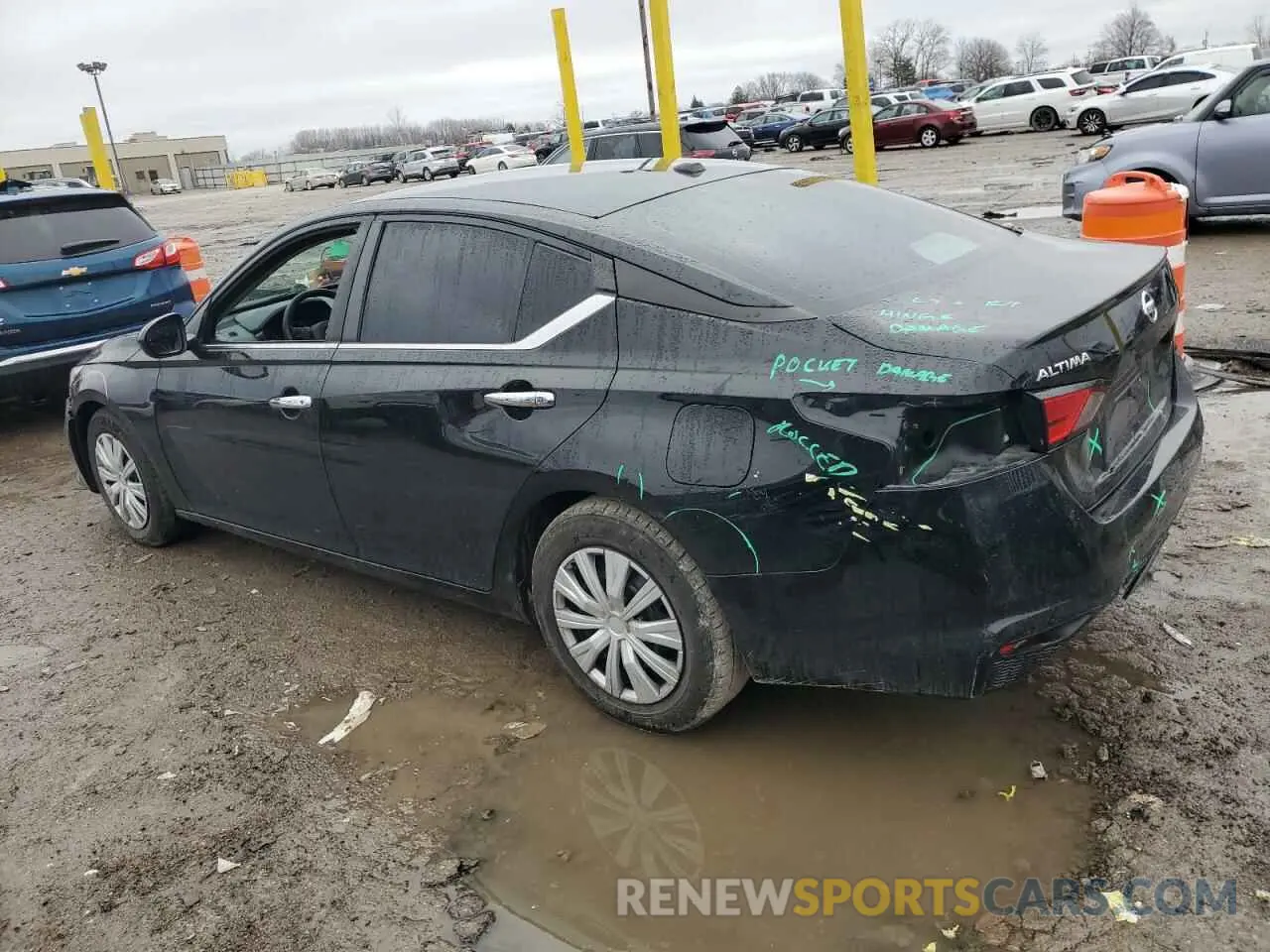 2 Photograph of a damaged car 1N4BL4BV7KC243747 NISSAN ALTIMA 2019