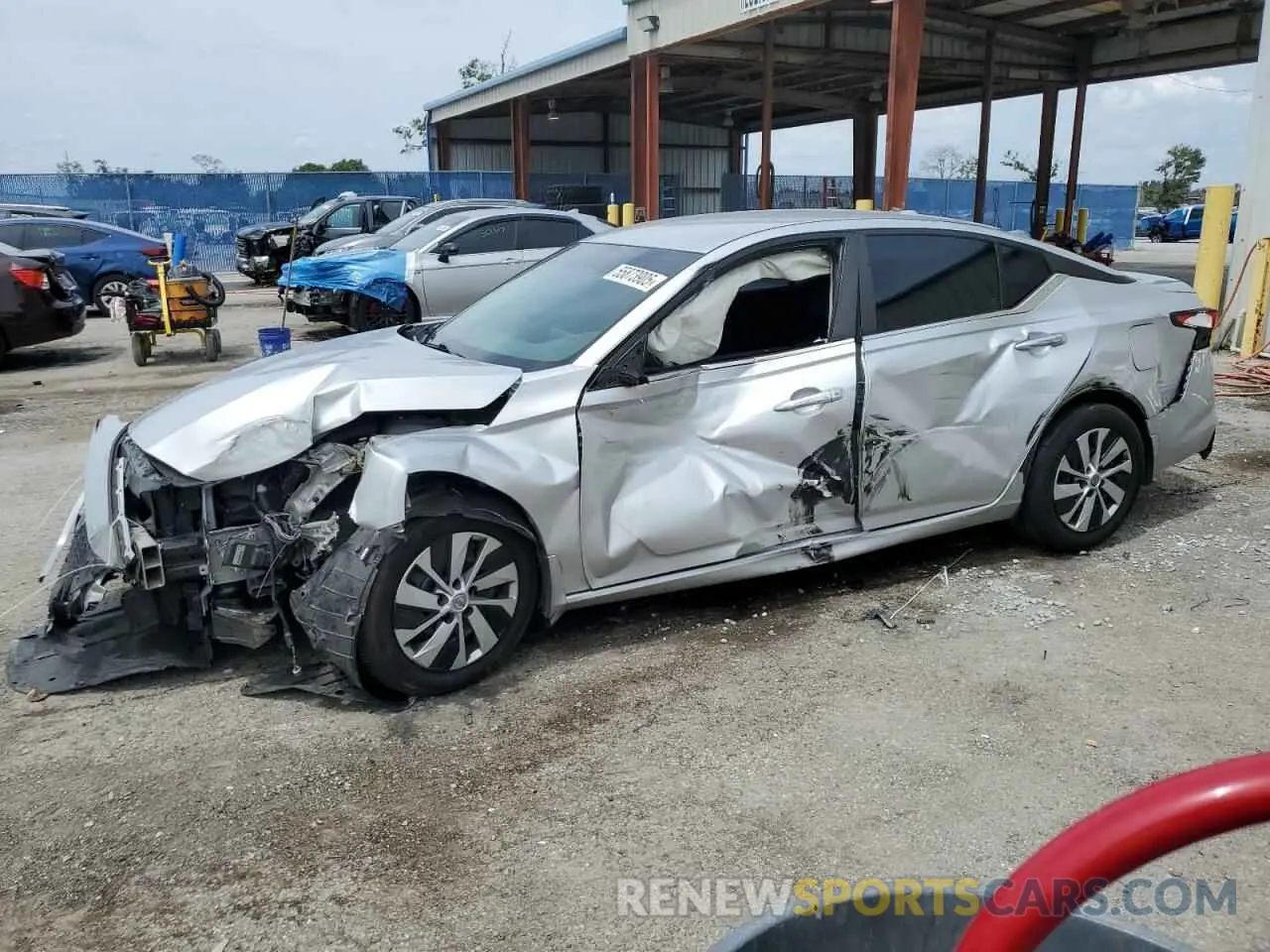 1 Photograph of a damaged car 1N4BL4BV7KC253548 NISSAN ALTIMA 2019